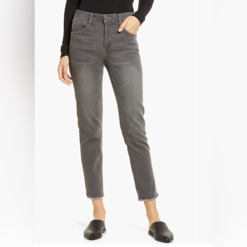 Size 12 Wit & Wisdom Side Slit Skinny Jeans